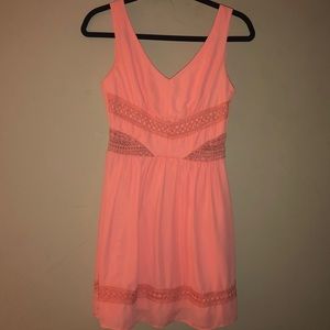 B. Darlin peach dress